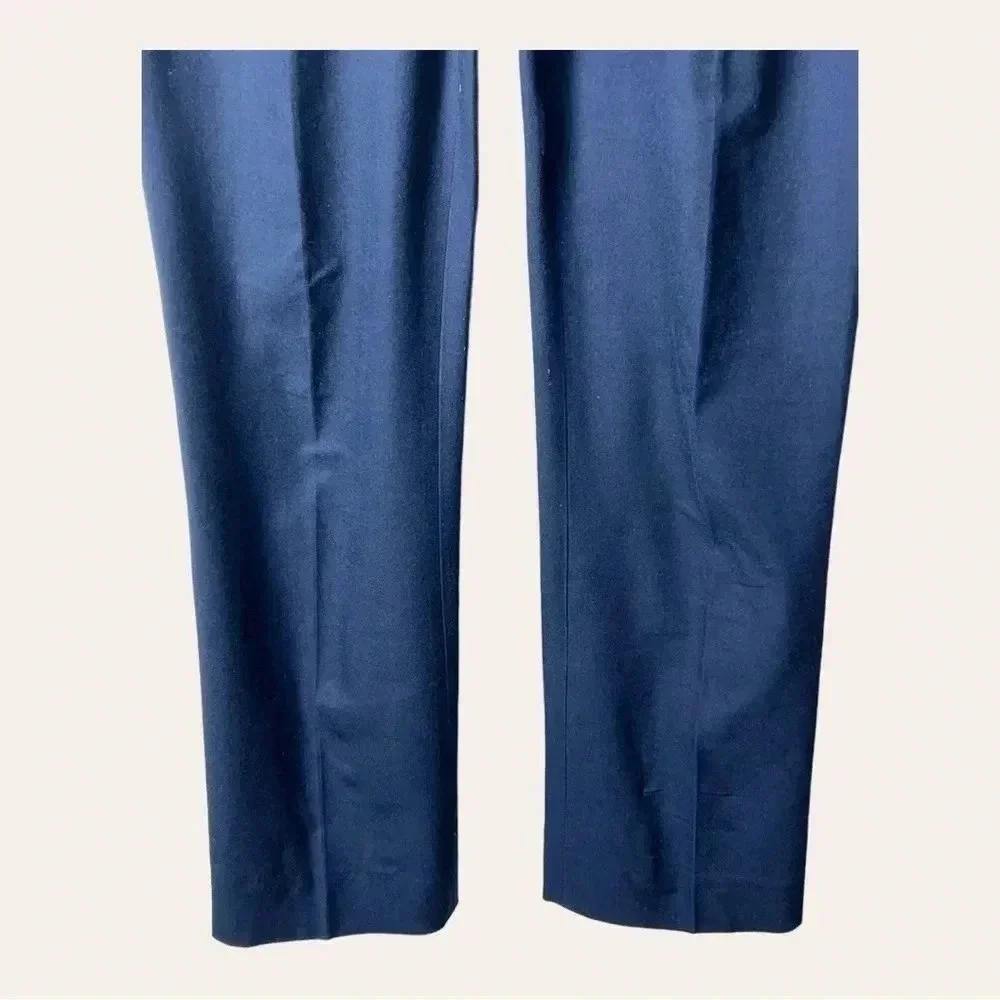 0062. J. CREW CHINO TROUSER‎ NAVY BLUE IN COLOR SIZE 2